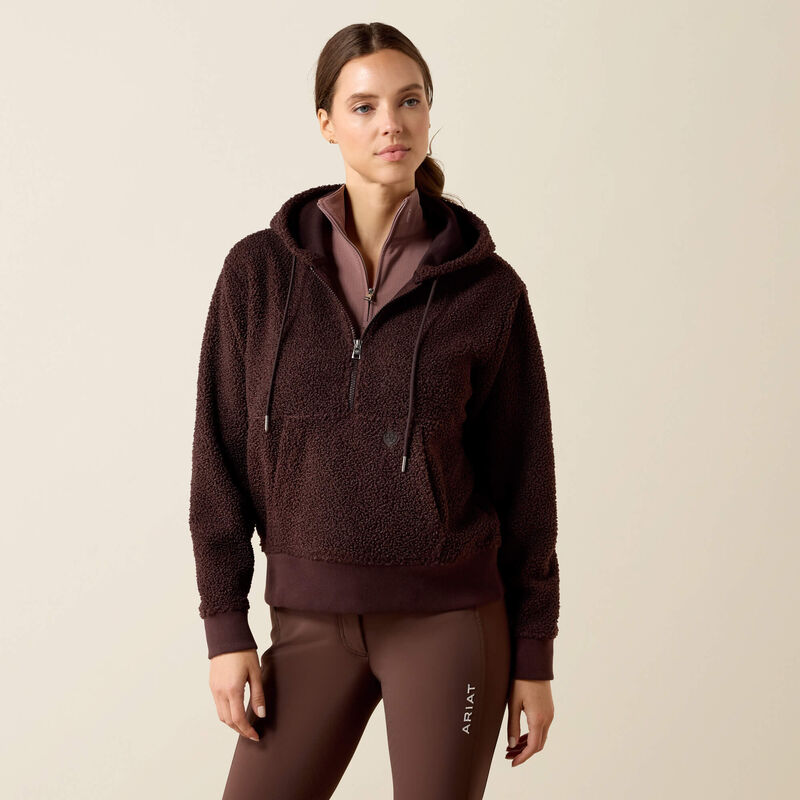 Ariat Womens Orinda 1/2 Zip Hood