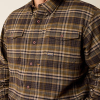 Ariat Mens Rebar Flannel DuraStretch Work Shirt