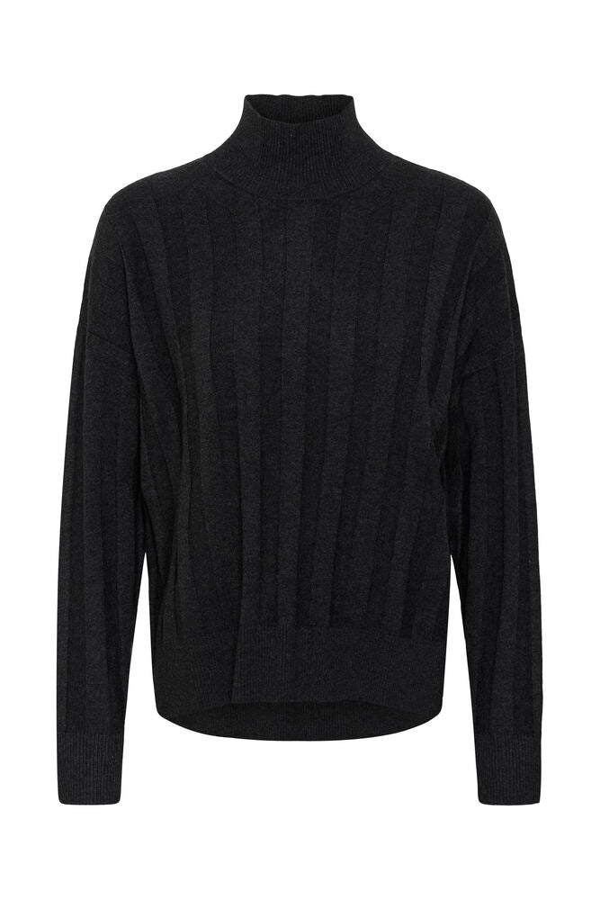 InWear Tess Kellsie Pullover - Dark Grey Melange