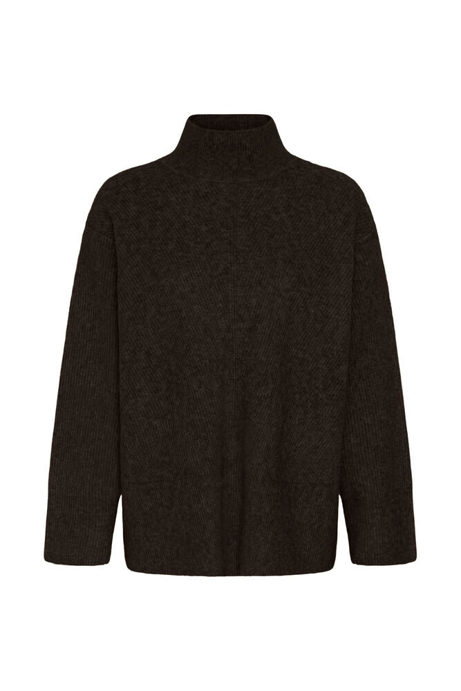 InWear Guna High Neck -Chocolate Brown