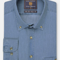Brook Taverner Bridport Chambray Shirt