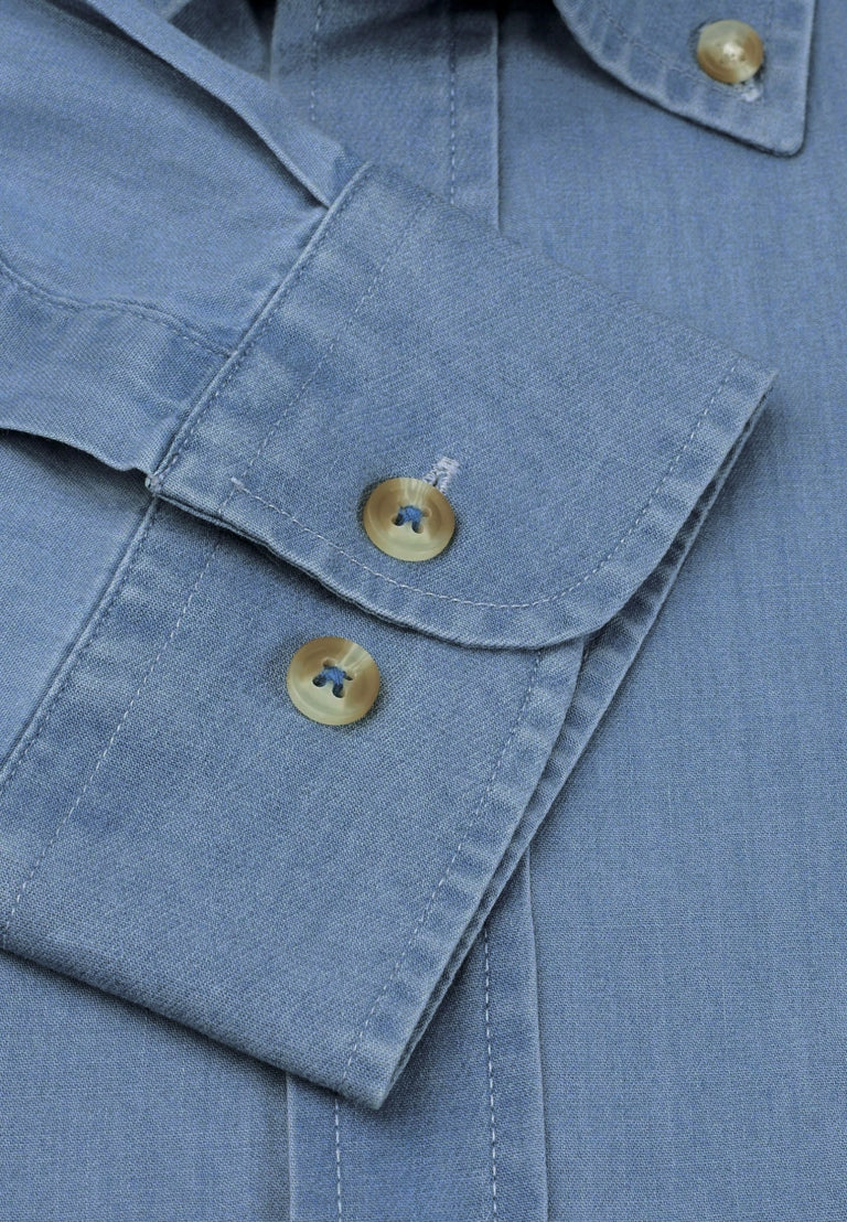 Brook Taverner Bridport Chambray Shirt