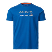 Musto Land Rover T shirt in Blue