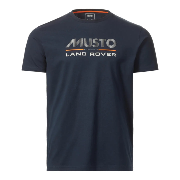 Musto Land Rover T-shirt in Navy