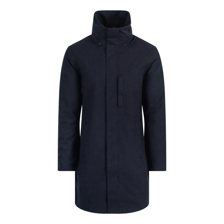 BRGN Sludd Coat in Dark Navy