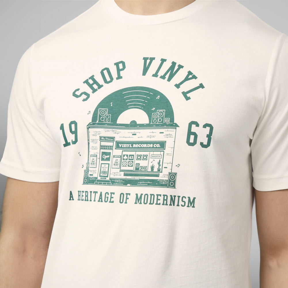 Ben Sherman Shop Vinyl T-Shirt