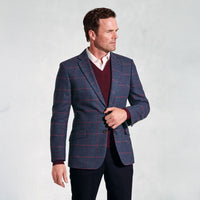 Brook Taverner Edlingham Classic Fit Jacket Blue