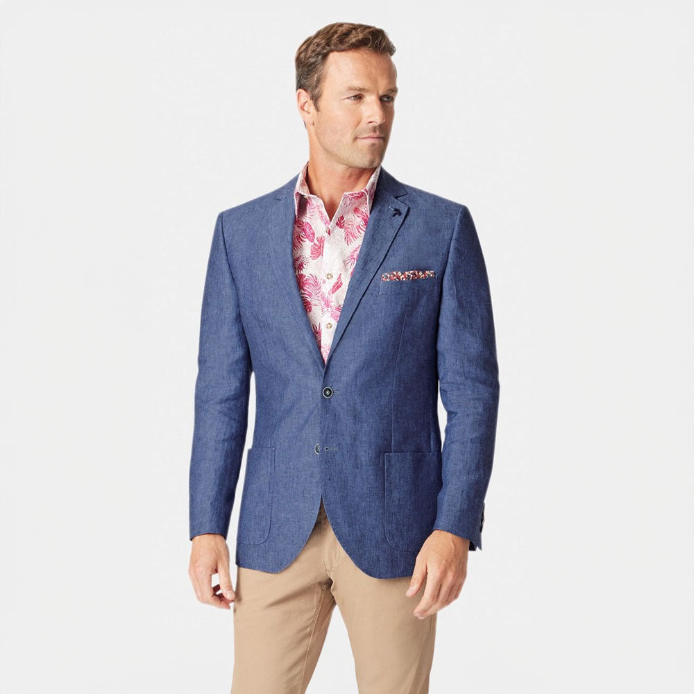 Brook Taverner Leeds Linen Jacket Sinfoil Slater