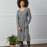 Nomads Checked Cotton Midi Dress -30% at Checkout