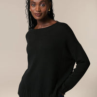 Sahara Cashmere Merino Crop Ladies Jumper