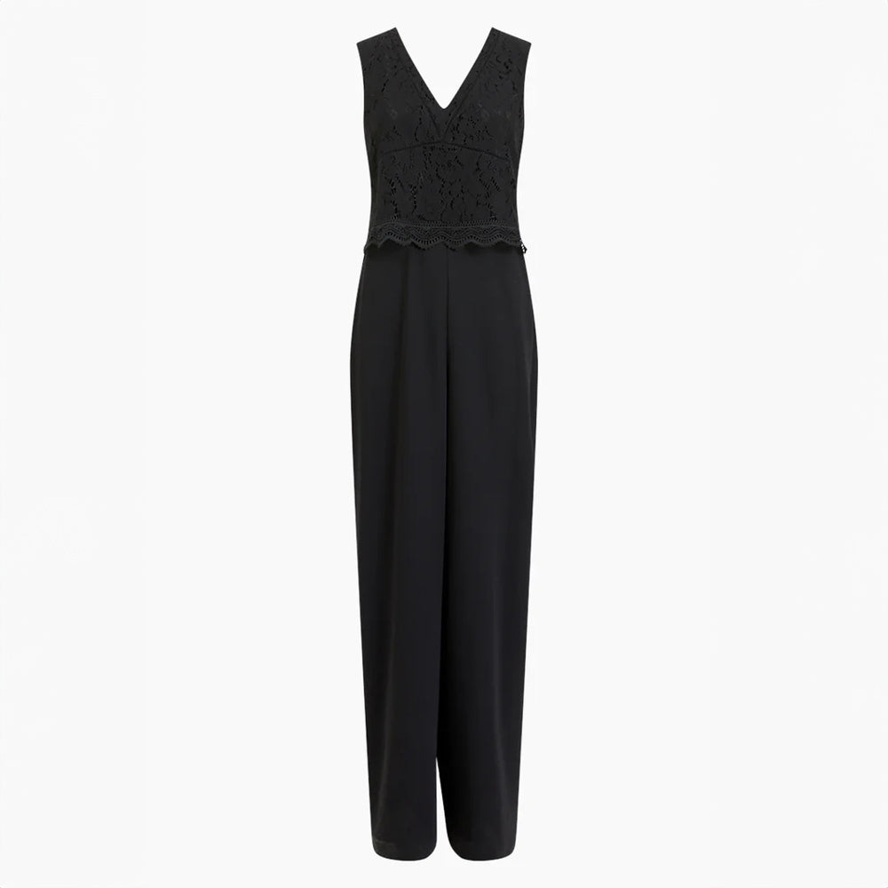 Great Plains Marylebone Lace V-Neck Jumpsuit