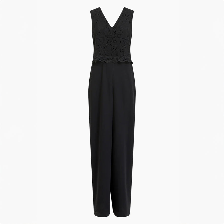 Great Plains Marylebone Lace V-Neck Jumpsuit