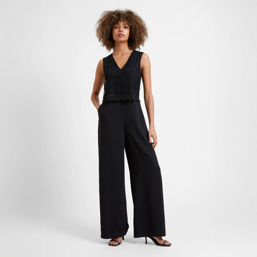 Great Plains Marylebone Lace V-Neck Jumpsuit