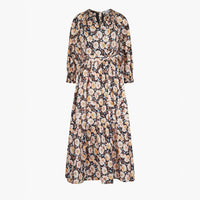 Great Plains Sunflower Print Organic Belted Dress