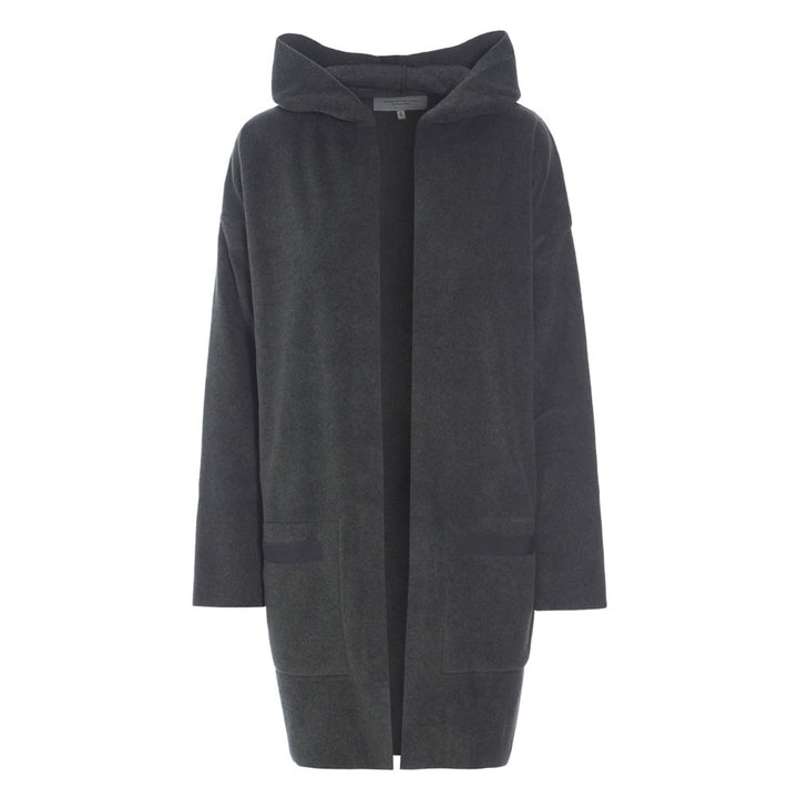 Henrietta Steffensen Cardigan W/Hood Forrest