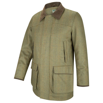 Hoggs of Fife Kinloch Technical Tweed Field Coat in Autumn Bracken