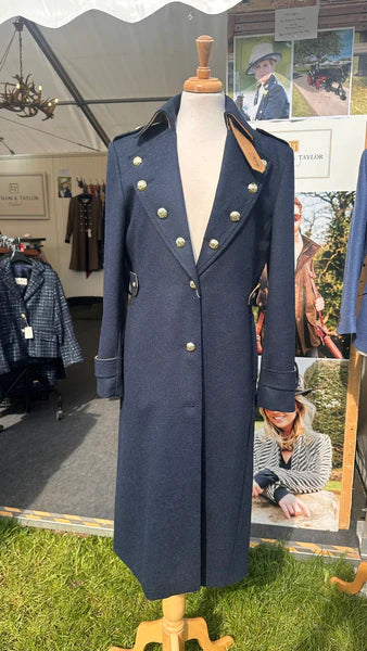 Latham & Taylor Double Breasted Tweed Coat