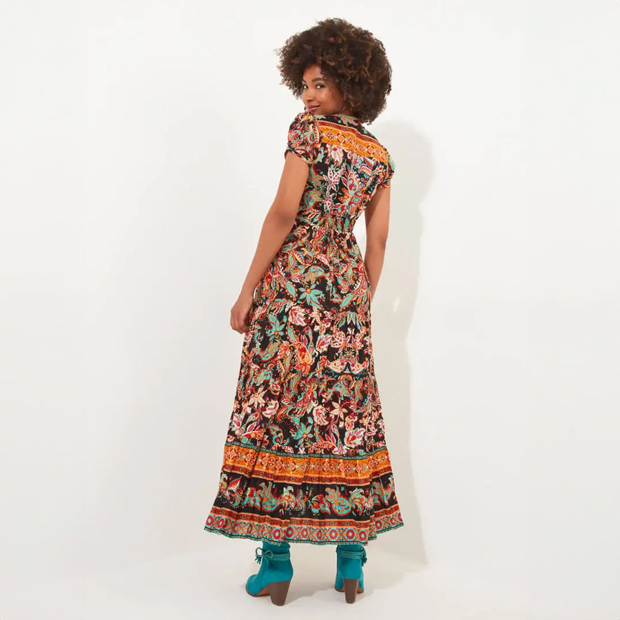 Joe Browns Saffron Border Print Dress