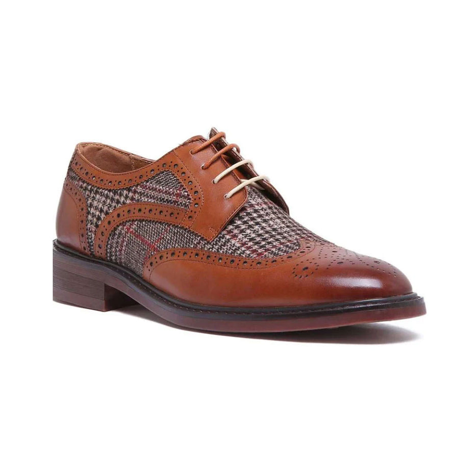 Justin Reess Men's Vinny Shoes - Brown