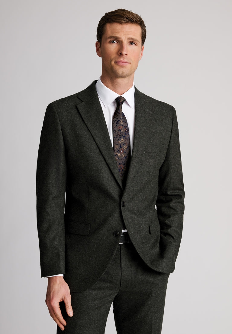 Brook Taverner Kelston Suit Jacket -Khaki