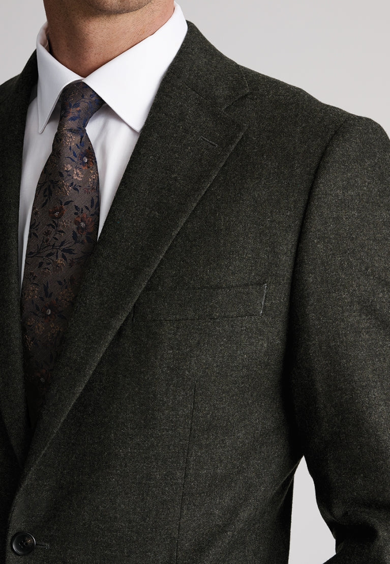 Brook Taverner Kelston Suit Jacket -Khaki