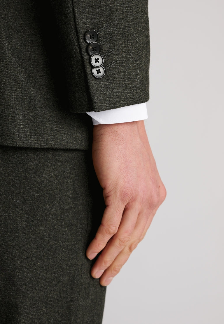 Brook Taverner Kelston Suit Jacket -Khaki
