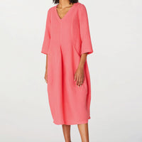 Sahara Organza Linen Bubble Dress -30% at Checkout