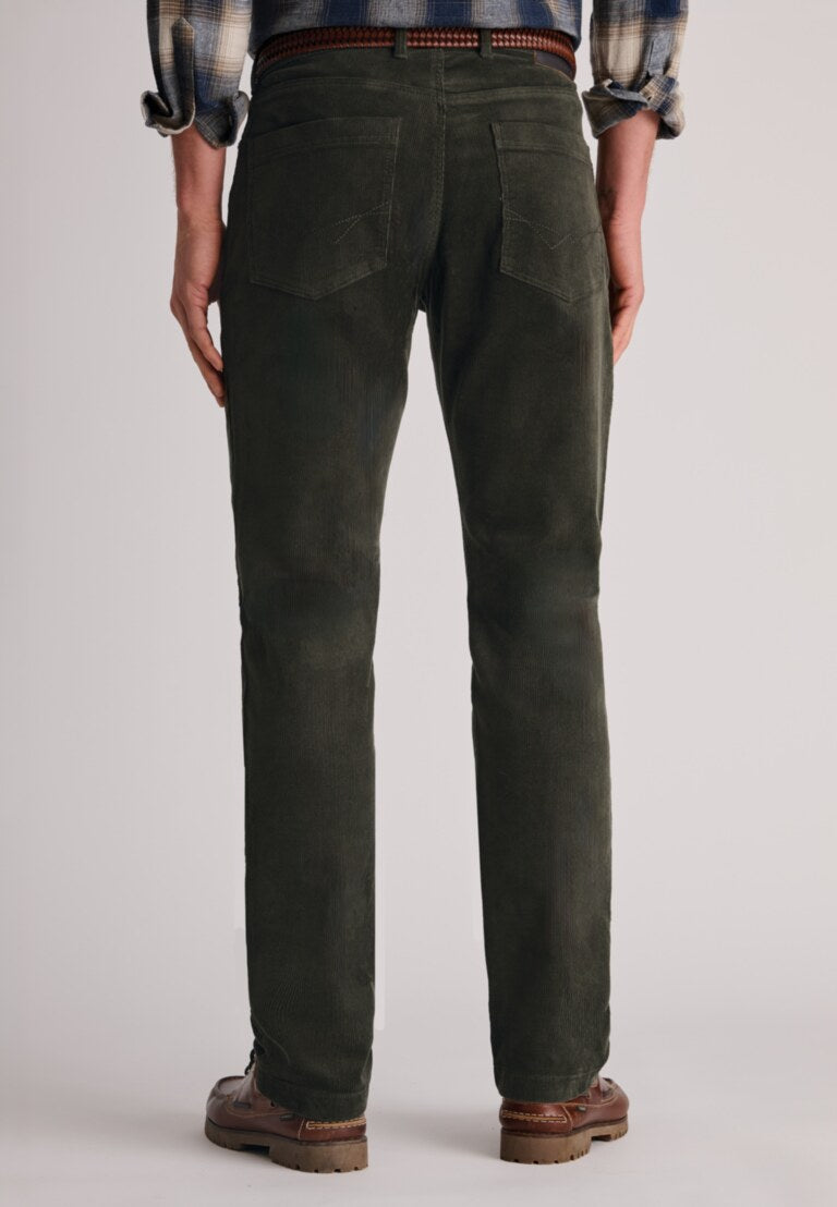 Brook Taverner Lewis Cord 5 Pocket Trouser
