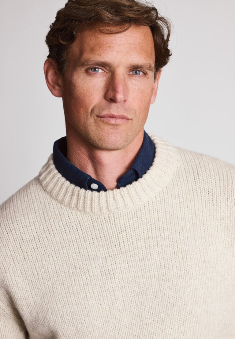 Brook Taverner Rooth Crew Neck Jumper
