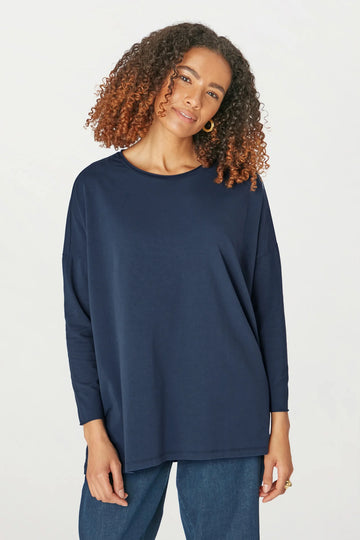 Sahara Cotton Jersey Relaxed Top