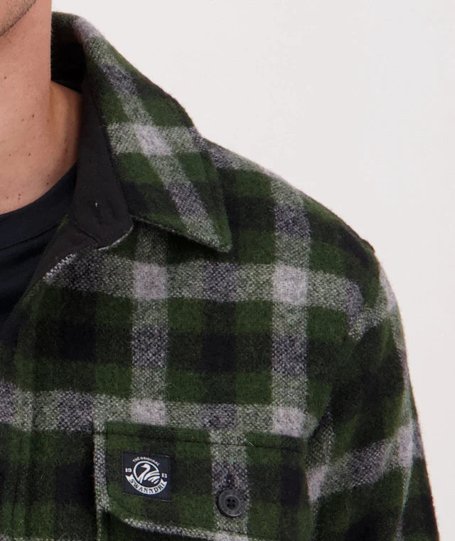 Swanndri Men's Kiaraki Wool Shacket