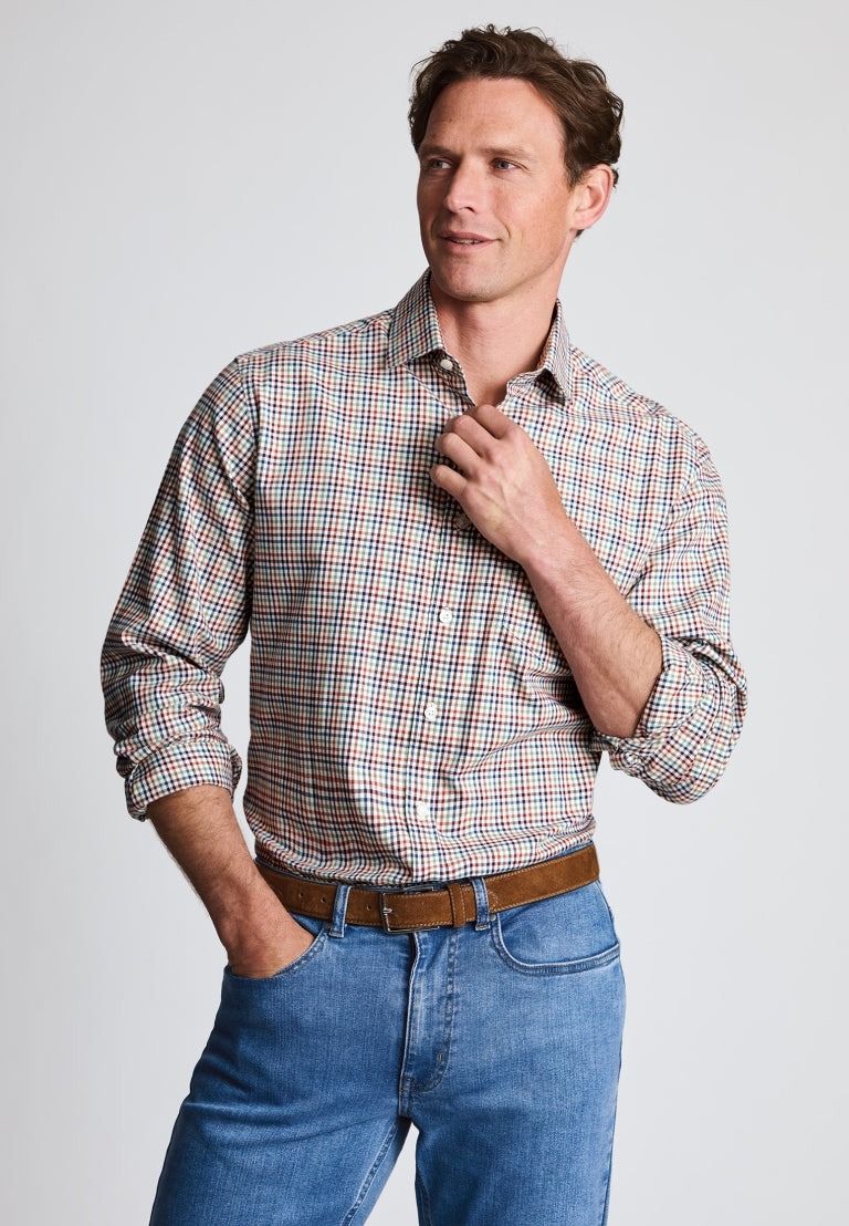 Brook Taverner Tattersall Shirt