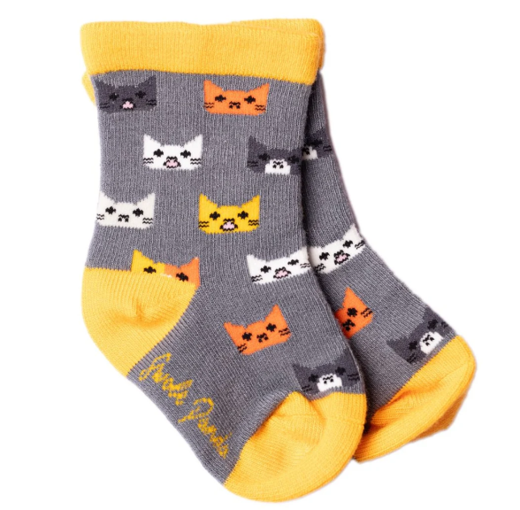 Swole Panda Cat Sock