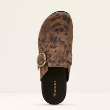 Ariat Country Mule - Leopard Suede