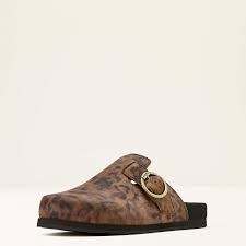 Ariat Country Mule - Leopard Suede