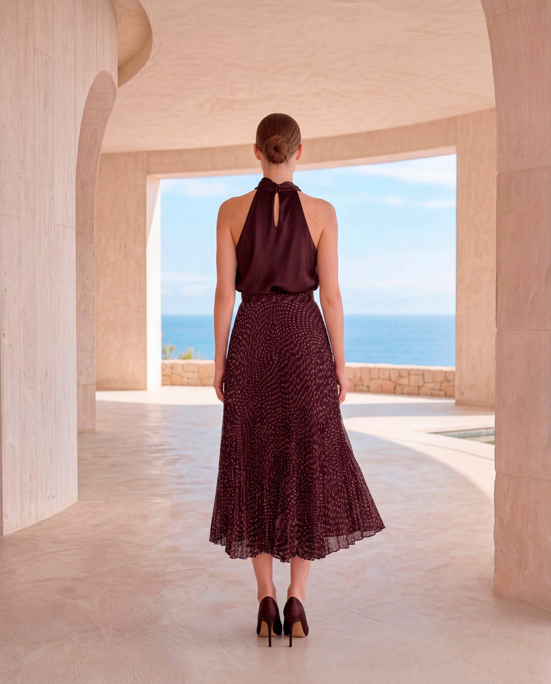 Carla Ruiz Pleated Skirt