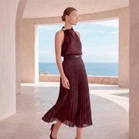 Carla Ruiz Pleated Skirt