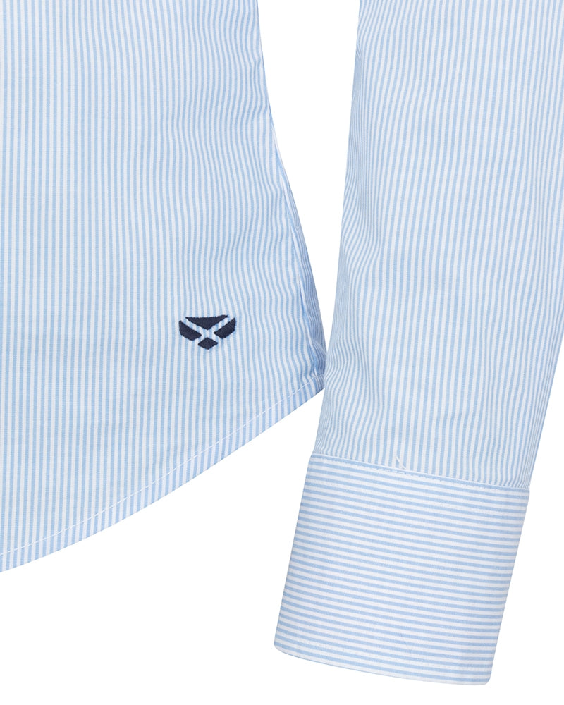 Hoggs Of Fife Inlgiston Strech Strip Shirt
