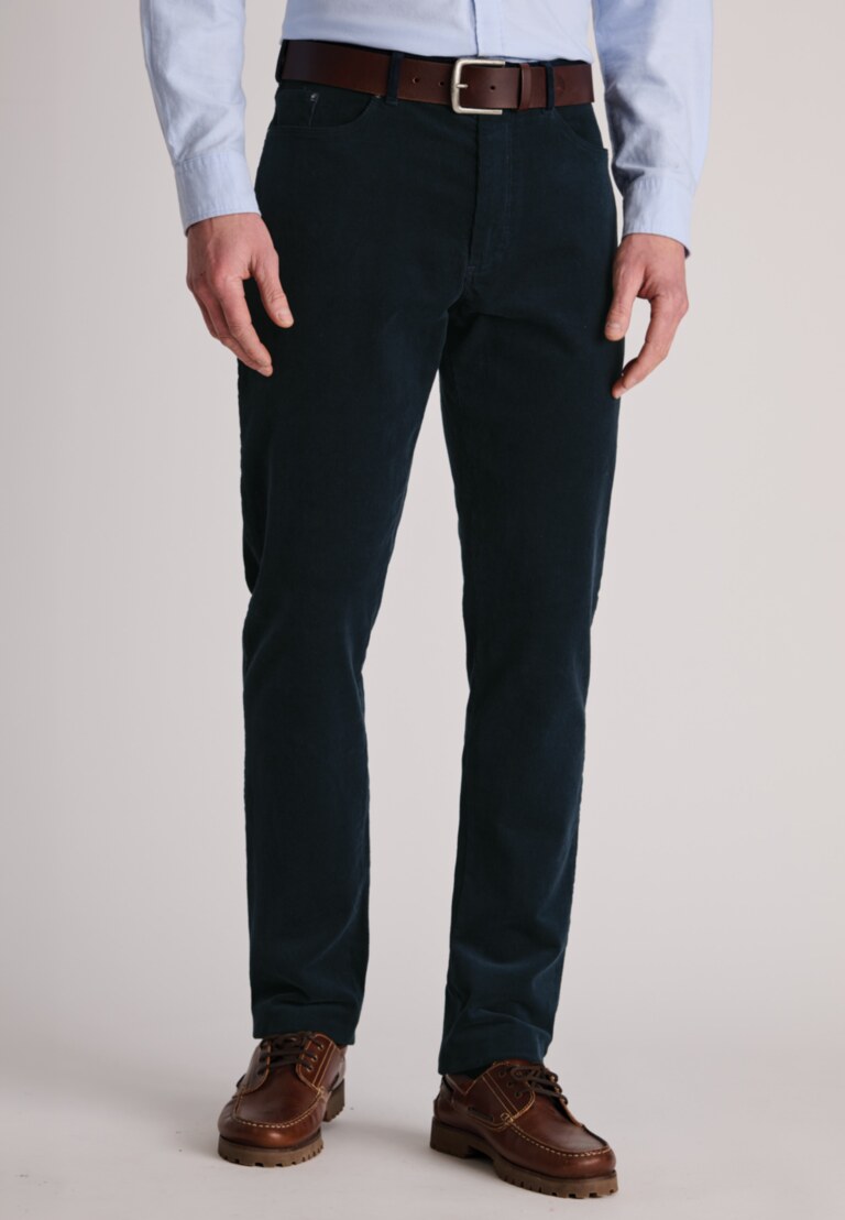 Brook Taverner Lewis Cord 5 Pocket Trouser