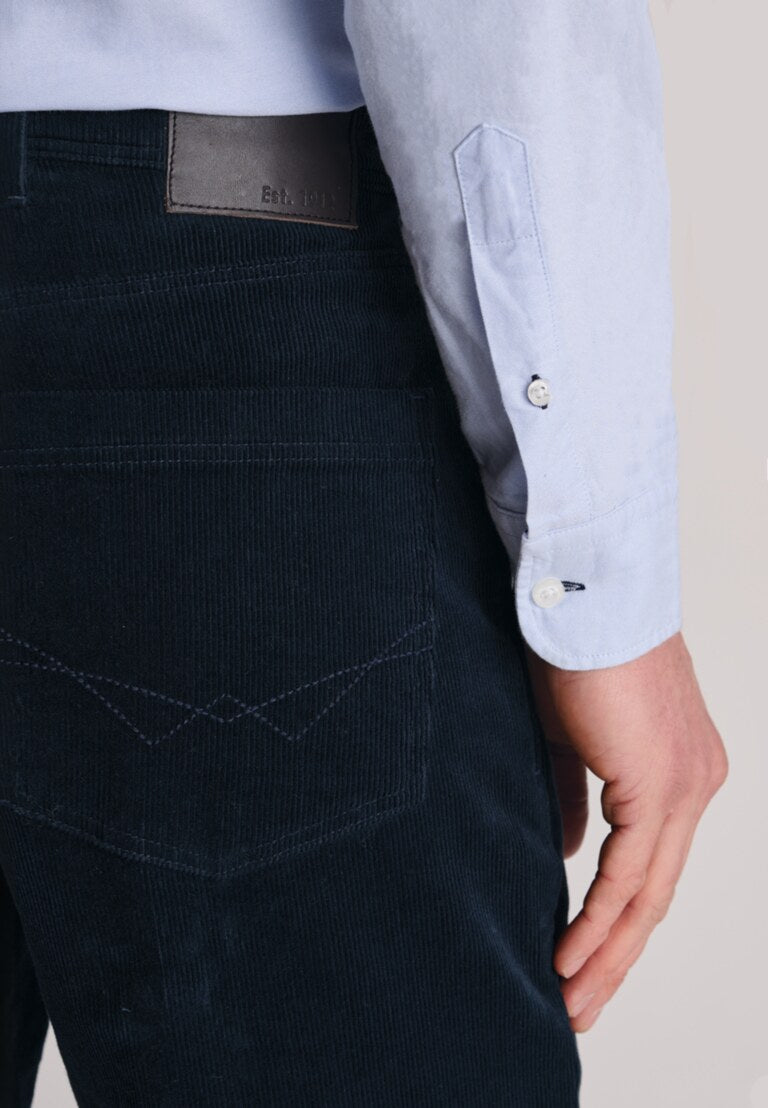 Brook Taverner Lewis Cord 5 Pocket Trouser