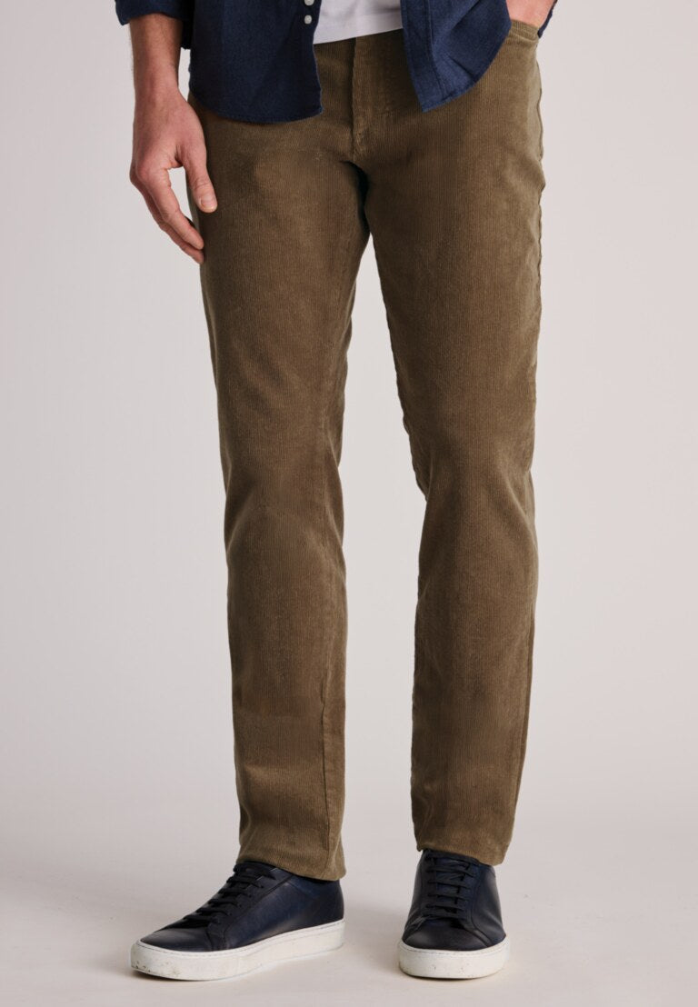Brook Taverner Lewis Cord 5 Pocket Trouser