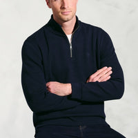 Brook Taverner Redgrave Zip Neck Jumper