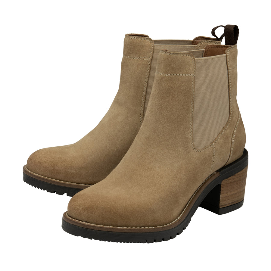 Ravel Suede Bray Pull-On Ankle Boots