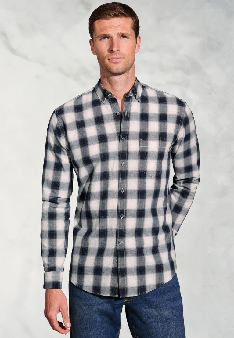 Brook Taverner Cotton Check Shirt