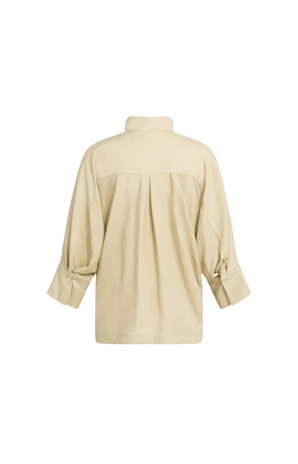 YAYA Soft Blouse with Polo Collar