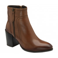 Ravel Leather Fossa Heeled Ankle Boots