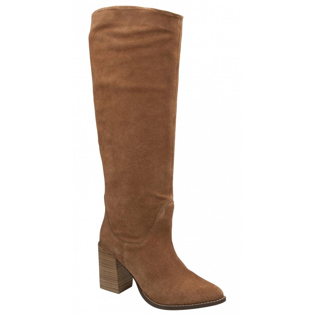 Ravel Tan Suede Lumsden Heeled Knee High Boots