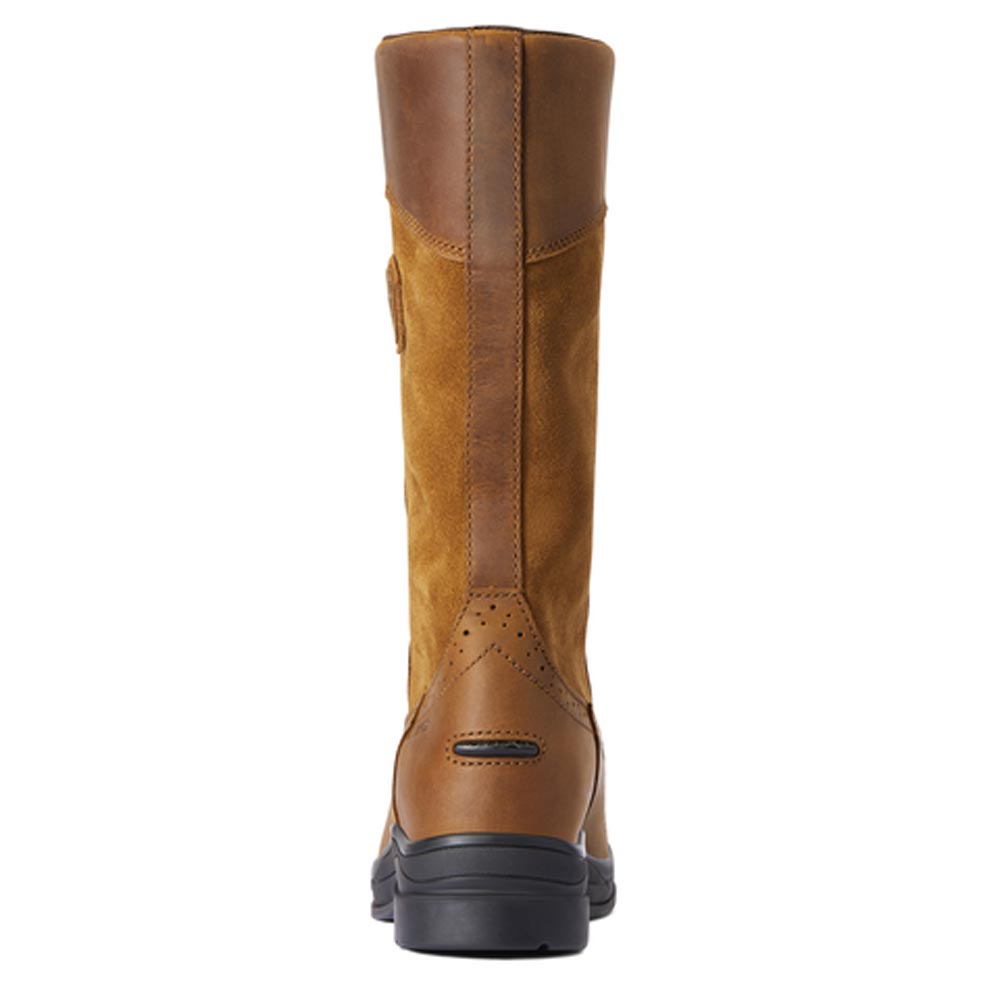 Ariat Womans Wythburn H20 Boots in Weathered Brown back