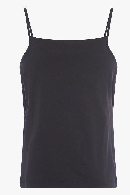 Great Plains Organic Cotton Camisole in Black