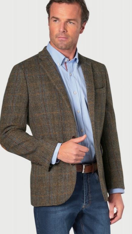 Harris Tweed Sumburgh tailored fit Jacket
